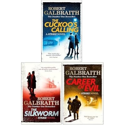 Cormoran Strike Series Robert Galbraith Collection 3 Books BOX Set