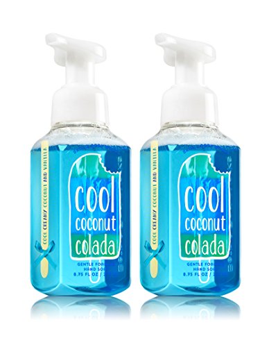 Bath & Body Works Gentle Foaming Hand Soap: Cool Coconut Colada (Pack of 2)