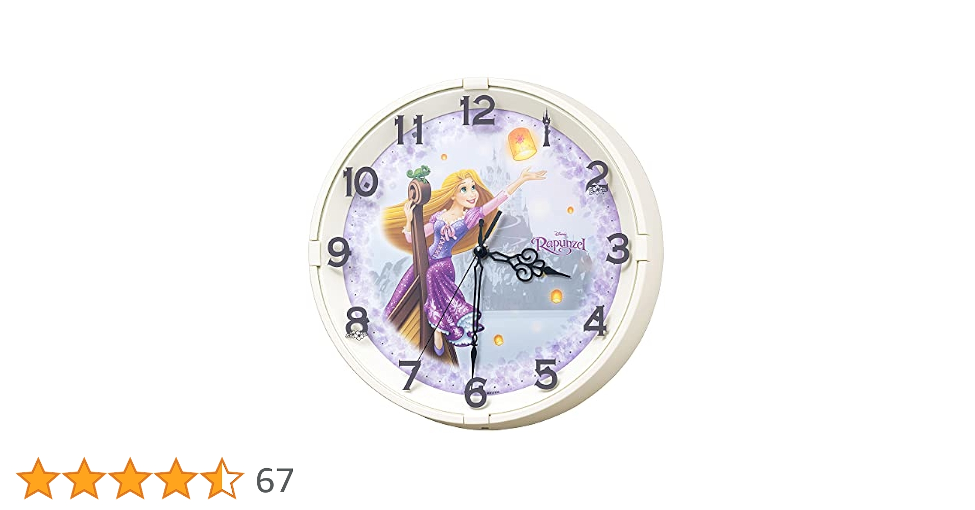 ディズニーストア ラプンツェル 壁掛け時計 新品未開封 Yahoo