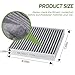 Cabin Air Filter with Activated Carbon, Car Fresh Breeze Air Filter Replacement for Car Passenger, Premium Cabin Air Filter includes Activated Carbon, Car Accessories