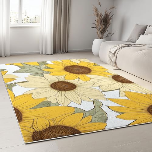 Tapis rectangle antidérapant 80x150 cm à poils courts lavables - 4