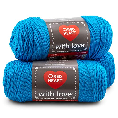 Image of Red Heart With Love Yarn, 3-Pack-Blue Hawaii 3 Pack