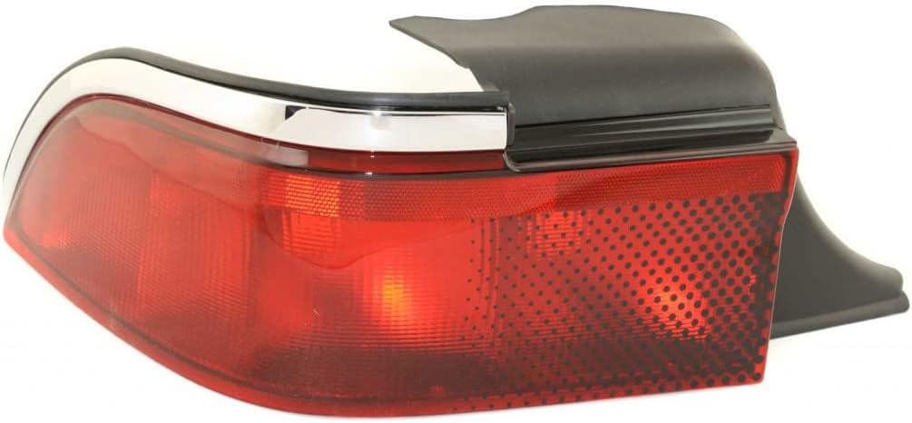 CarLights360 For Mercury Grand Marquis 1995-1997 Tail Light Assembly Unit Passenger Side FO2801145 | F5MY 13404 A