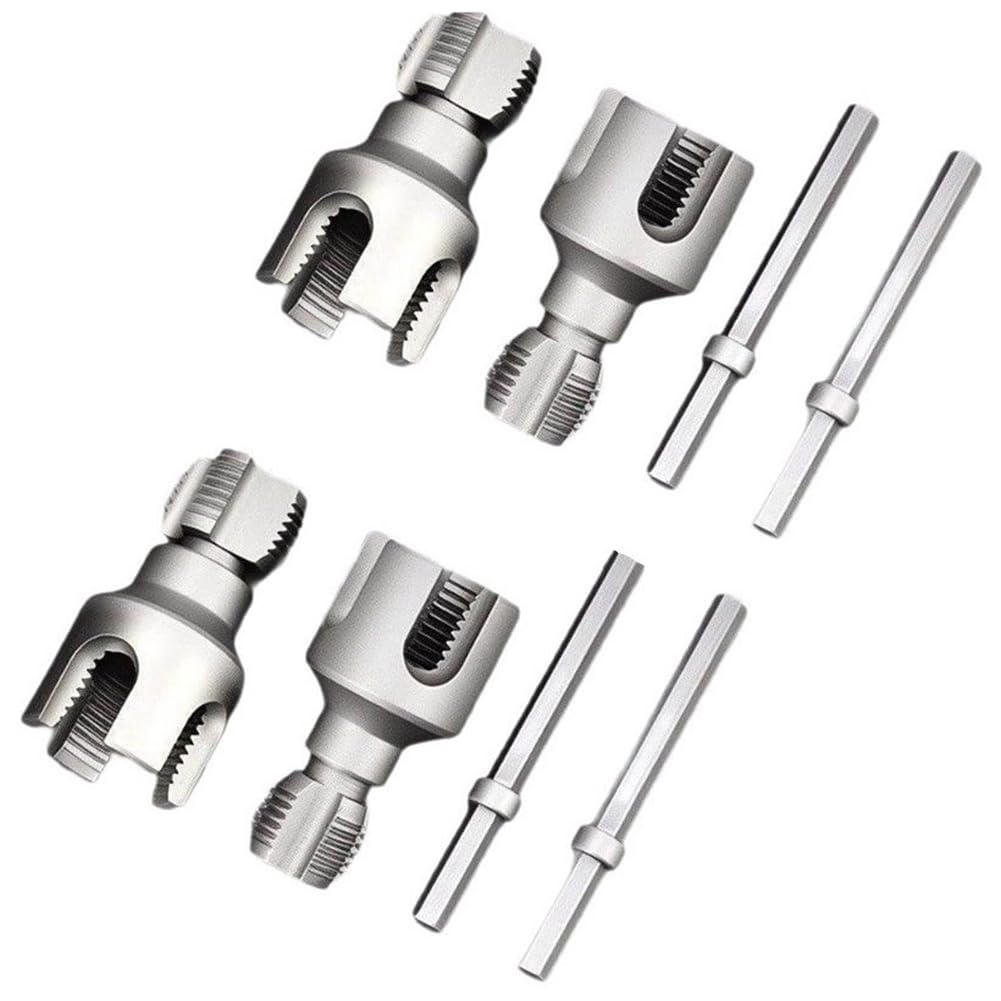 Aundhegrtt As Shown Ppr Pipe Threader Kit Internal & External Pipe Threading Tool Carbon Steel Die Set For Ppr Pipe Tapping