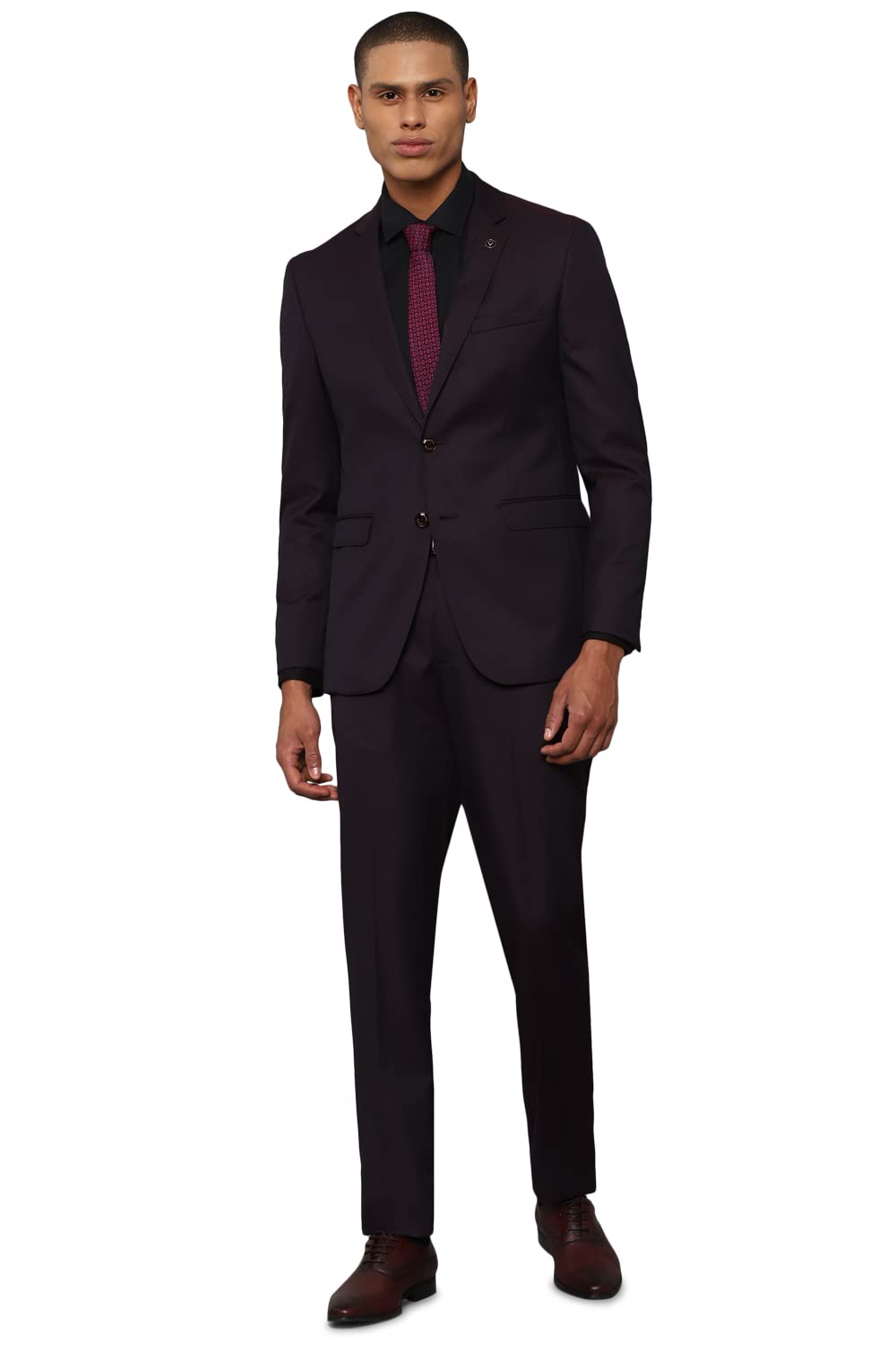 allen solly Men's Polyester Blend Two Piece Suit-Dress Set-picture-34