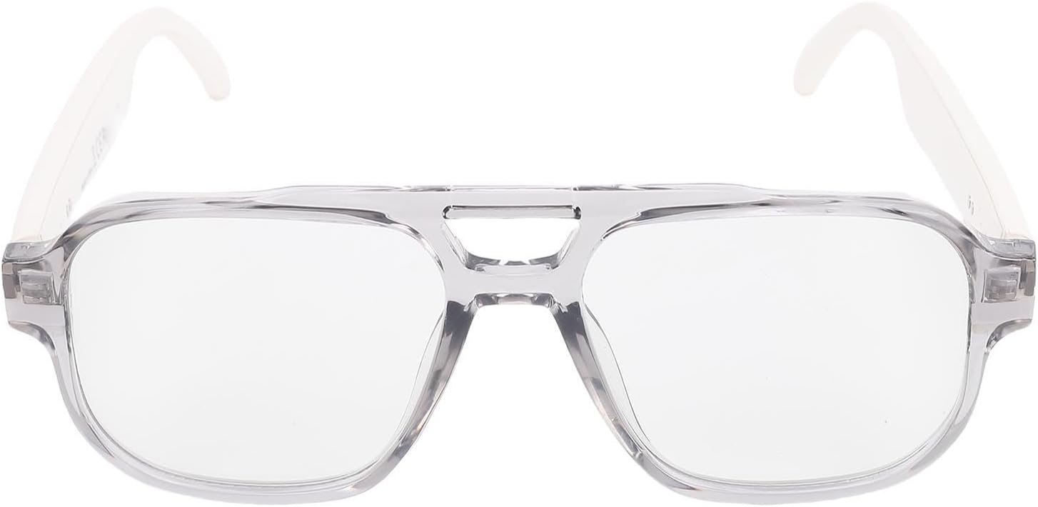 Front view of Tangxi Smart Glasses with clear lenses.