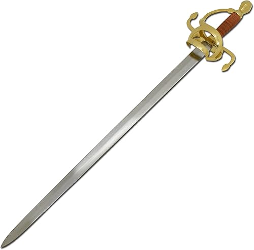 Miniatura 3 de Medieval Warrior Funda de cuero negra hecha a mano con espiga completa de espiga