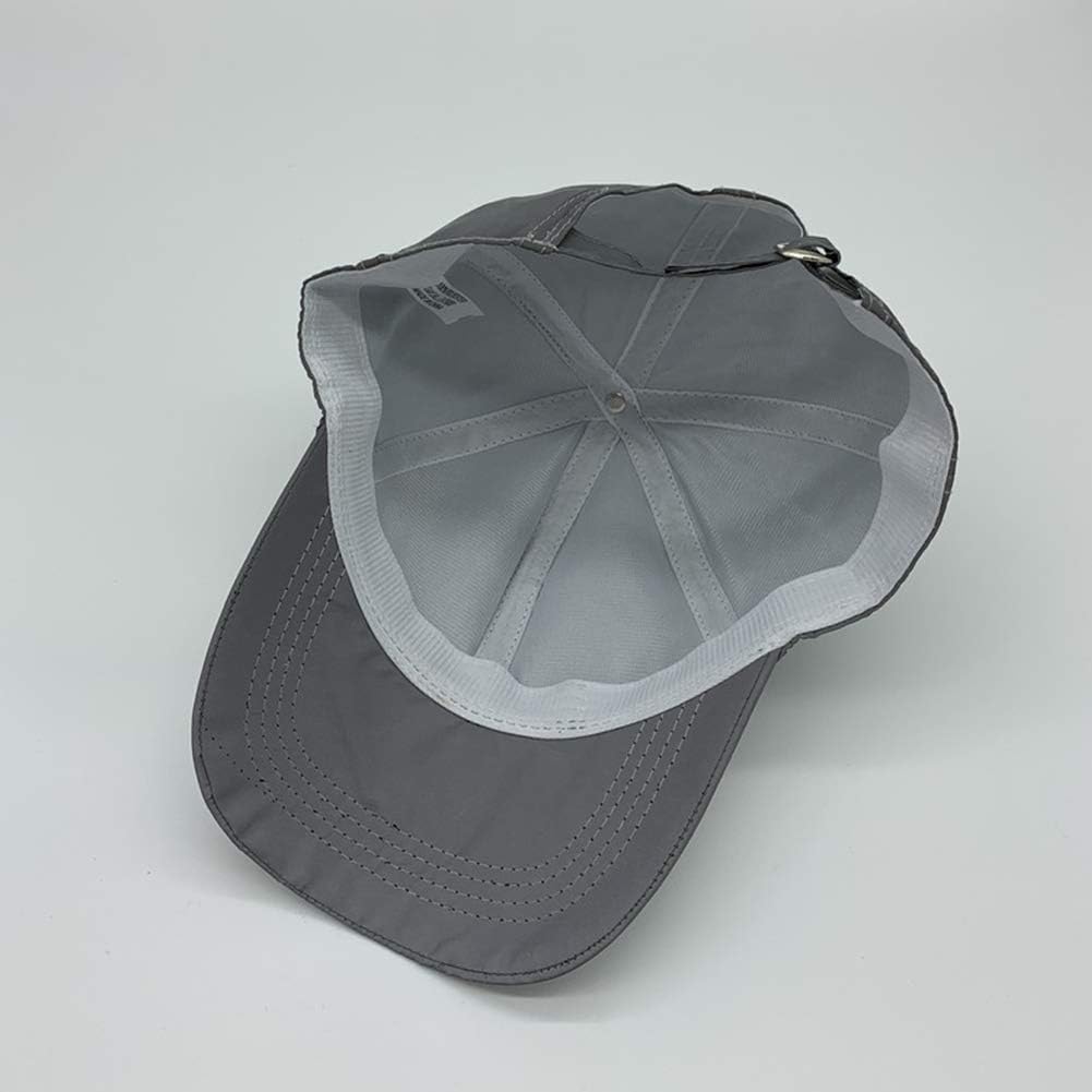 PAODIKUAI Men and Women Night Reflective Hat Runner Cap Visor Bucket Hat Flash Rave Festival Boonie Cap (Baseball Cap) - Image 5