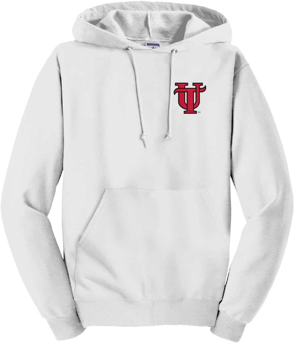 Sorority Letters Shop University of Tampa Pullover Hooded Sweatshirt with UT Logo Embroidered on the Front
