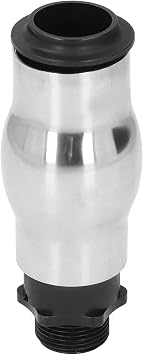 Hoopoocolor Septpenta Water Fountain Sprayer, G1 Male Thread 304 Stainless Steel Fountain Nozzle, Easy Installation, Foam Jet Fountain Nozzle Head for Swimming Pool, Garden Pond