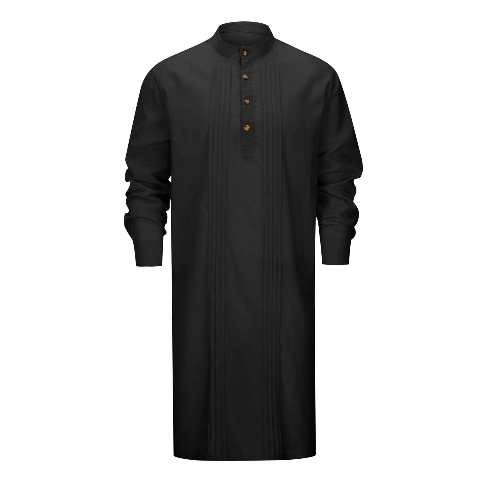 Jubba Dishdasha Décontracté : Robe Musulmane Ample pour Homme Actif - 7