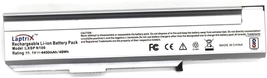 Laptrix Laptop Battery Compatible for Lenovo 3000 N100 0768 40Y8315 41U5027 ASM 42T5217 FRU 92P1186 FRU 92P1188 FRU 92P1184 FRU 42T5256 FRU 42T5241