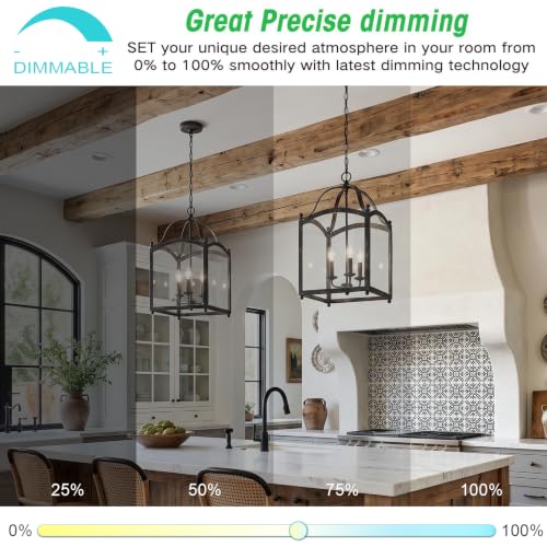 Image of Yochoice E12 LED Candelabra Bulbs, 4W Dimmable B11 Chandelier Light Bulbs
