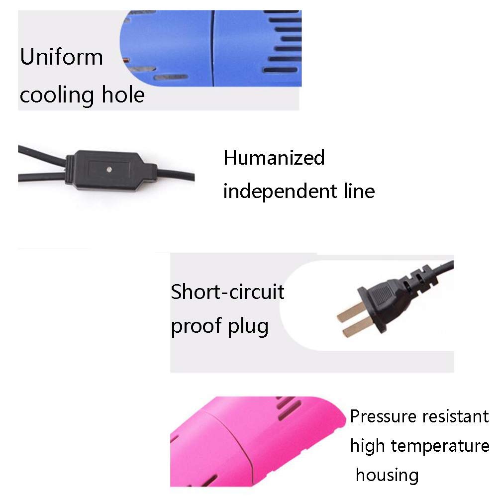 Asciugascarpe Asciugascarpe Elettrico Scaldascarponi Retrattile Asciuga Stivali Asciugatore per Guanti Deodorante antimuffa Asciuga Scarponi Elettrico (Dimensioni: 16.5X5X4CM) (Rosa)