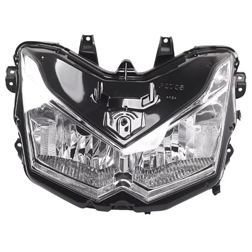 Phare avant pour Kawasaki Z1000 de 2010 à 2013 optique de moto noir