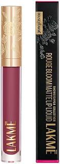 Lakme Rouge Bloom Matte Lip Liquid Blushing Bae 204-3.5ml