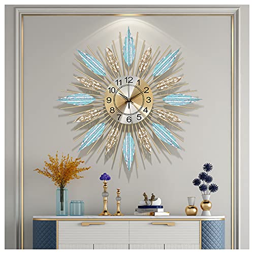 Horloge murale starburst elegante et creative pour decoration murale de chambre