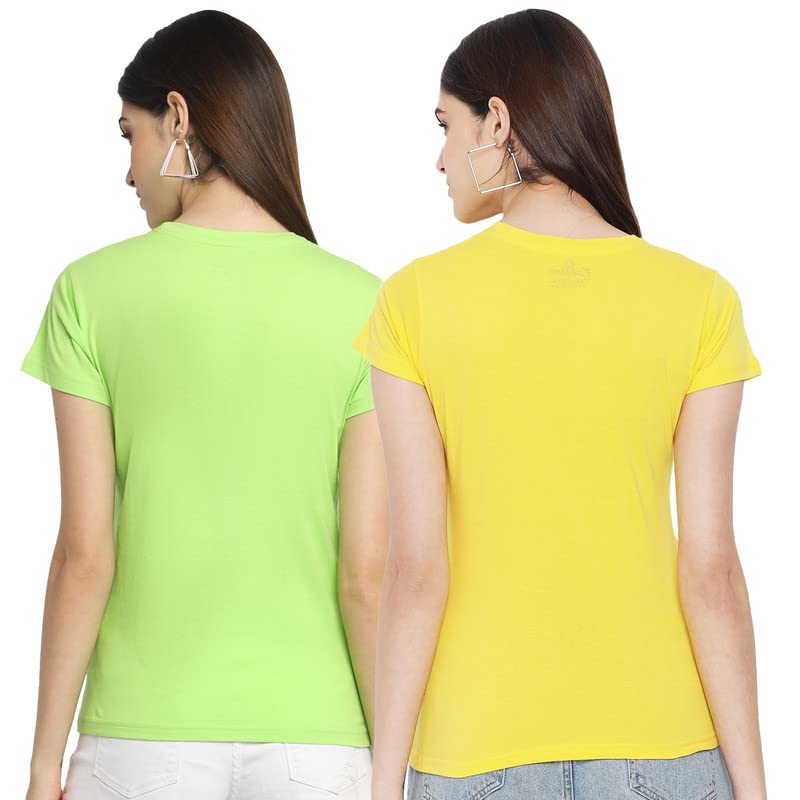Image of Preneum Women's Letter Print Regular Fit T-Shirt