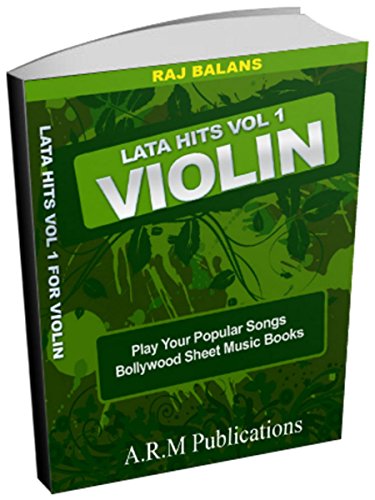 BOLLYWOOD SHEET MUSIC FOR VIOLIN LATA HITS VOL 1 (WESTERN)