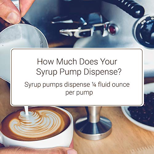 image for Monin - Syrup Pump, Exclusively for 1 Liter (33.8 fl oz) Plastic Bottl