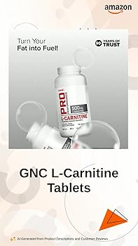 gnc pro l carnitine GNC Pro Performance L-Carnitine, 60 Tablets, Supports Muscle Recovery main image 0
