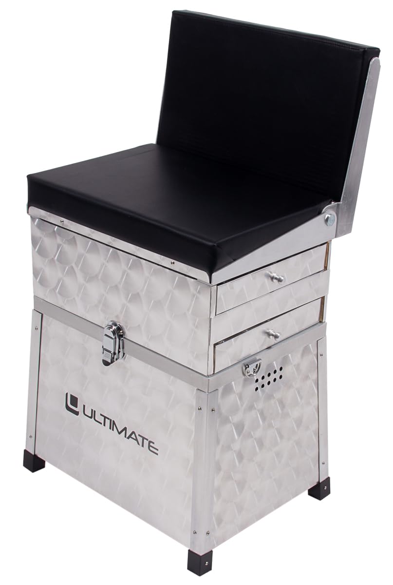 Ultimate Station De Pêche Session Seatbox L - Panier Siège Pêche