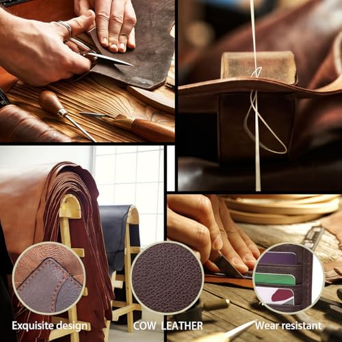 Mens Wallets Rfid Blocking Bifold Wallets for Men, With ID Window, Stylish, Sturdy and Durable Leather Wallets3