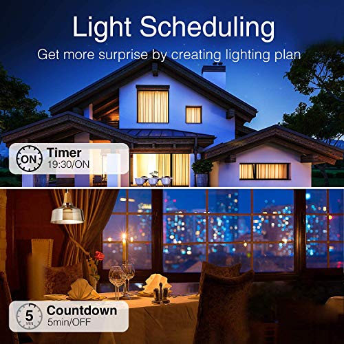 Smart Light Switch, Gosund 2.4Ghz WiFi Light Switch Works with Alexa, Google Assistant, Remote Control/Voice Control and Schedule, Neutral Wire Required, Single-Pole, No Hub Required - Thumbnail 2