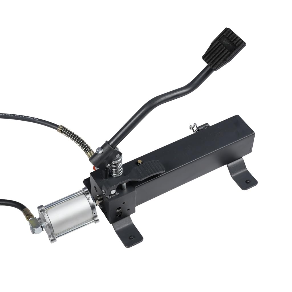 DeTec. Ponte sollevatore per moto, 675 kg, altezza di sollevamento 825 mm | Piattaforma stabile per officina e garage