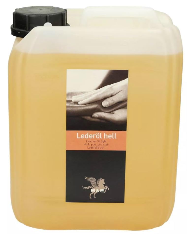 Bense & Eicke Bienenwachs Lederöl - farblos, pflegt und schützt Glattleder, Macht weich und geschmeidig, Schutz vor Nässe/Feuchtigkeit, 2500 ml
