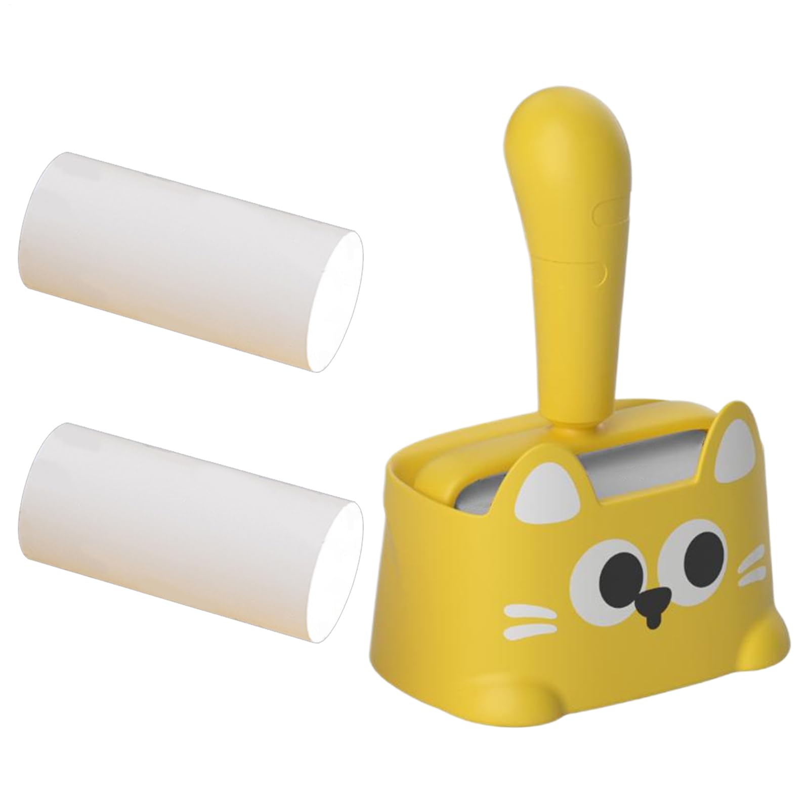 Rouleau anti-peluches efficace pour éliminer les poils de chat sur le canapé