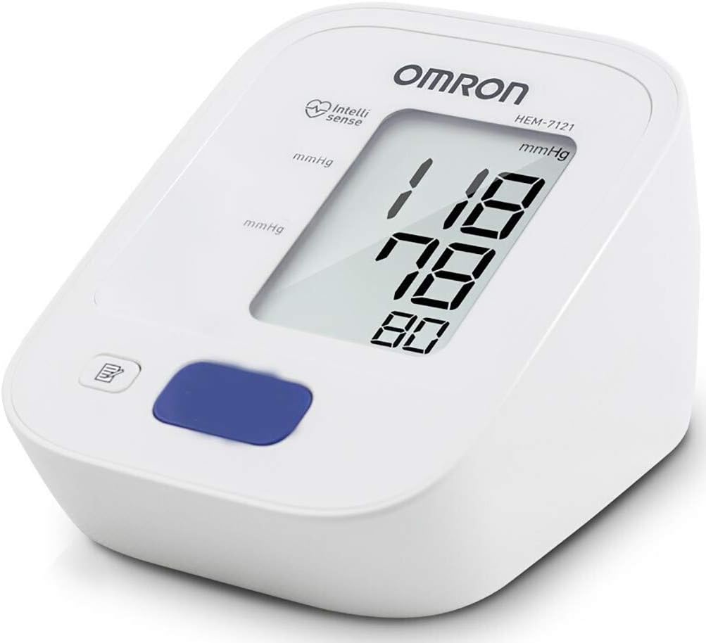 XYQB Instrumento de medición de la presión Arterial en la Parte Superior del Brazo, con función de detección de Pulso de frecuencia cardíaca (con batería y Cable USB)