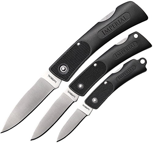 Imperial Schrade IMPCOM6CP Imperial Knife Combo Pack (3 Piece),Multi