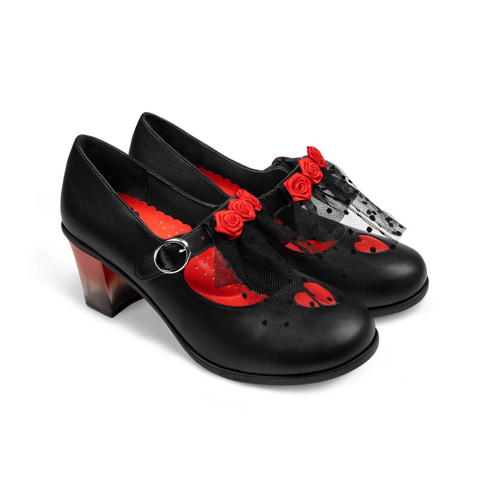 Hot Chocolate Design Chocolaticas Mid Heels Women's Mary Jane Pumps