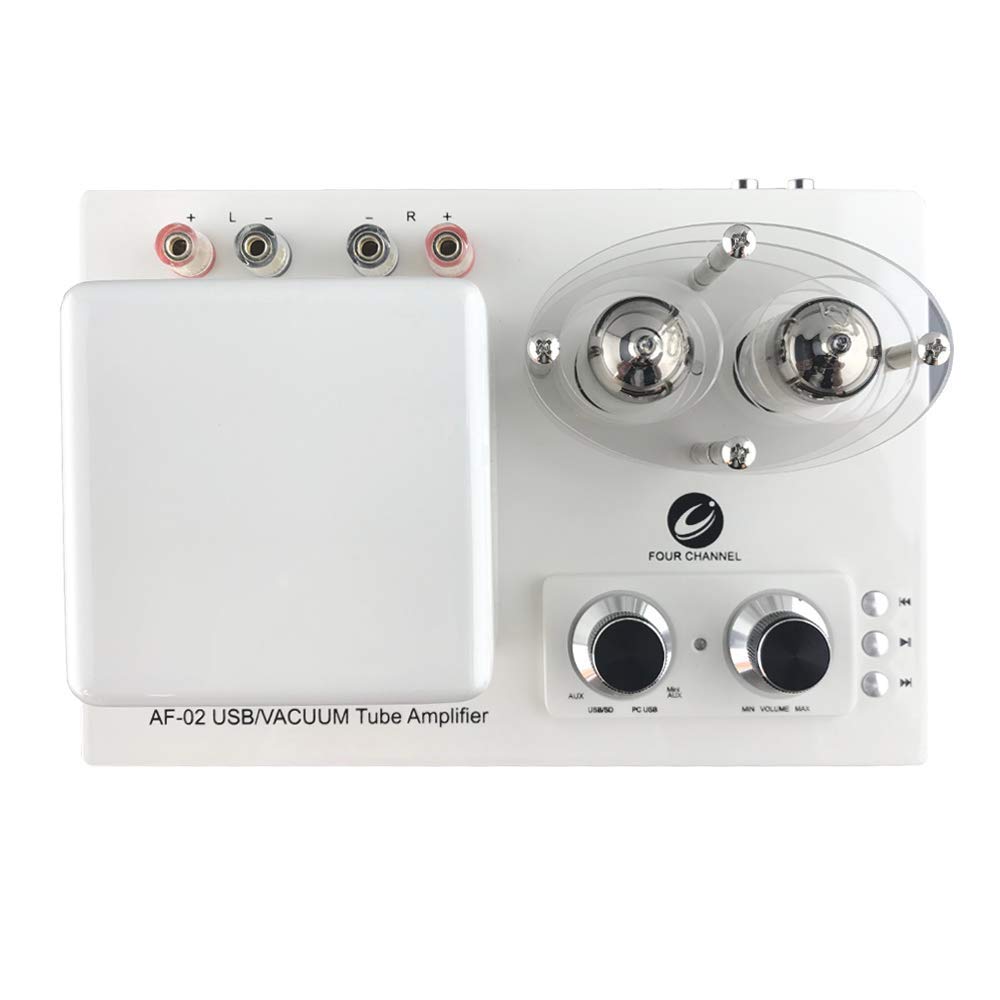 HiFi Mini USB 6C3 Vacuum Tube Amplifier USB DAC Lossless Music White