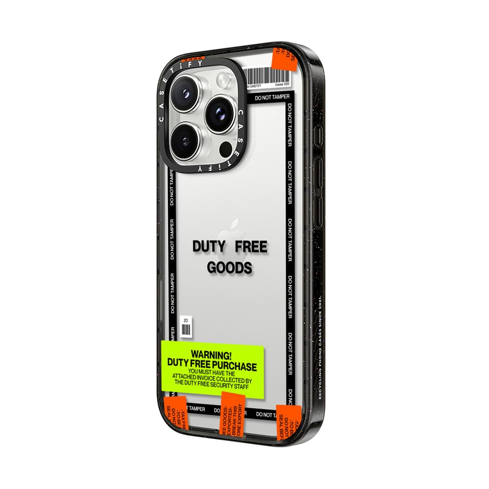 CASETiFY インパクトケースクリア　iPhone16pro CASETiFY ケースティファイ インパクト クリア/ブラック