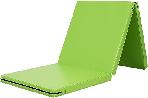 Miniatura 19 de Tapete de gimnasia plegable y elástico de 71 x 24 x 2 pulgadas, para entrenamiento muscular, para niños, para yoga, deportes, insonorización, uso