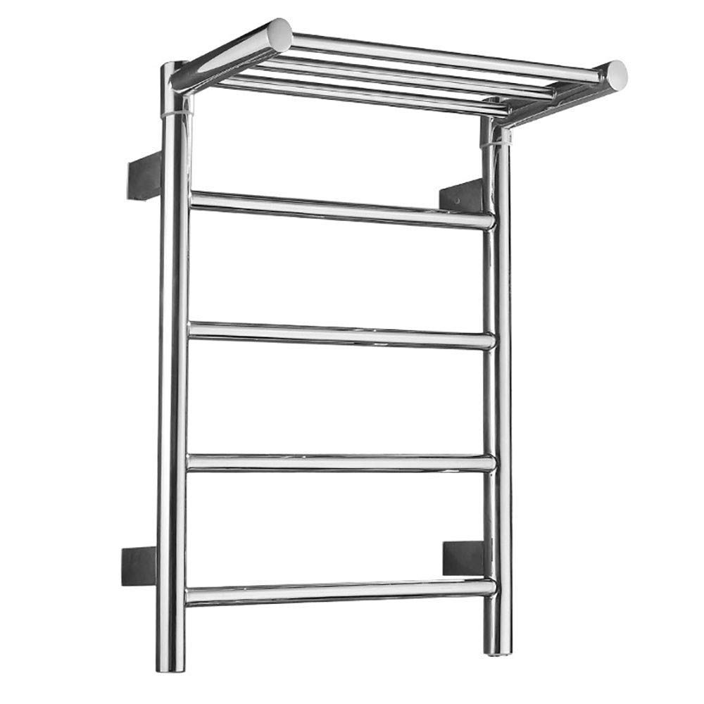 Toallero calefaccionado, toallero eléctrico de Acero Inoxidable 304, secador de Toallas de Pared, radiador de baño, Accesorios de baño para el hogar.
