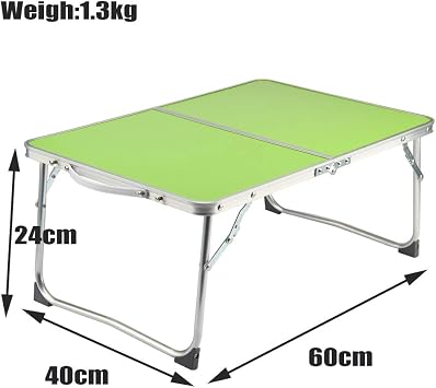 Notebook Table Dorm Desk, Dormitory with Small Desk, Bed with Laptop Table, Folding Table, Small Dorm