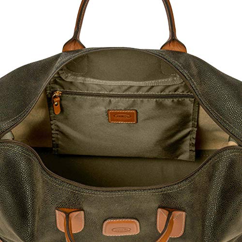 Bric's Life 18 Inch Cargo Overnight Duffle Duffel Bag, Olive