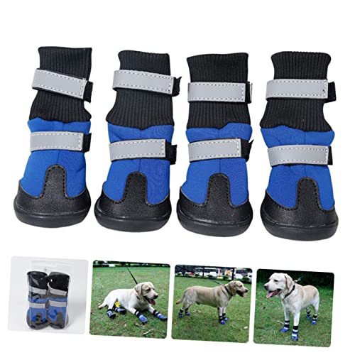 Protection durable des pattes pour grands chiens chaussures imperméables - 5