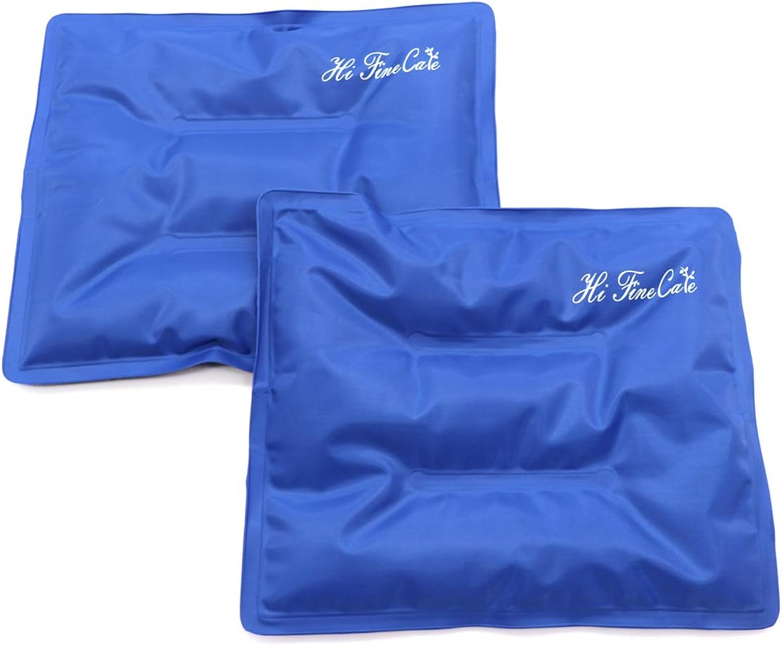 Pain Relief Flexible Ice Pack for Injuries Hot & Cold Therapy Reusable Gel Pack/Heat Wrap - Great for Back, Waist, Shoulder, Neck, Ankle, Knee and Hip (type7)