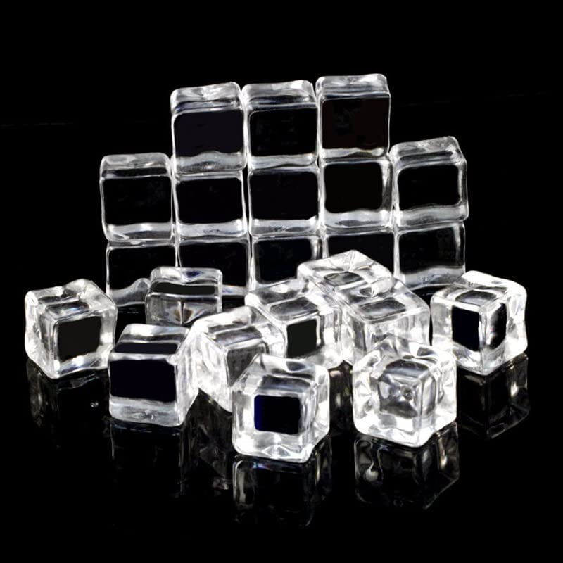 Amazon.co.jp: 60個入り アクリルアイス 氷 ディスプレイ氷 フェイク