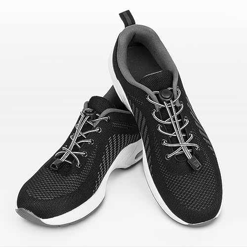 Image of UpUGo Elastic Shoe Laces, No Tie Shoe Laces Tieless for Kids, Adults, Elderly, One Size Fit All