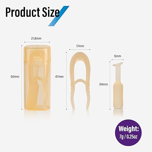 Miniatura 6 de Juego de 6 herramientas de extracción de lentes de contacto, pinzas y palillo de succión para lentes de contacto diarios, contactos de colores y