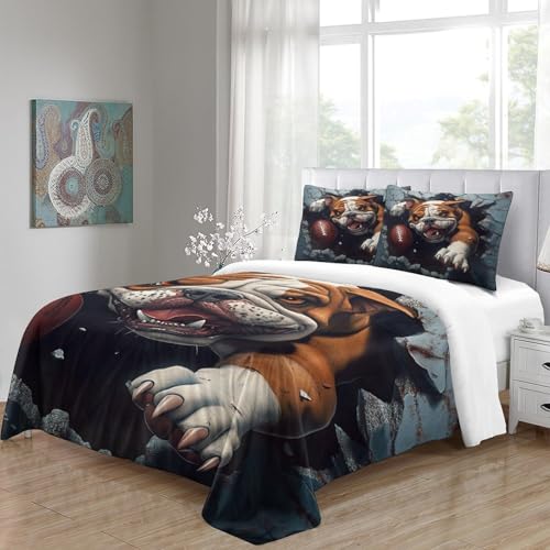 Housse de couette 3D microfibre de qualité supérieure Flamenco
