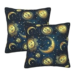 Boho Golden Sun Moon Stars