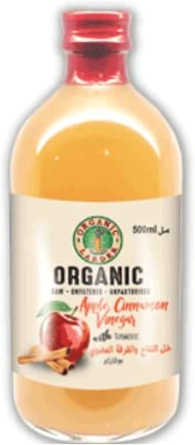 ORGANIC APPLE CINNAMON VINEGAR 500ML