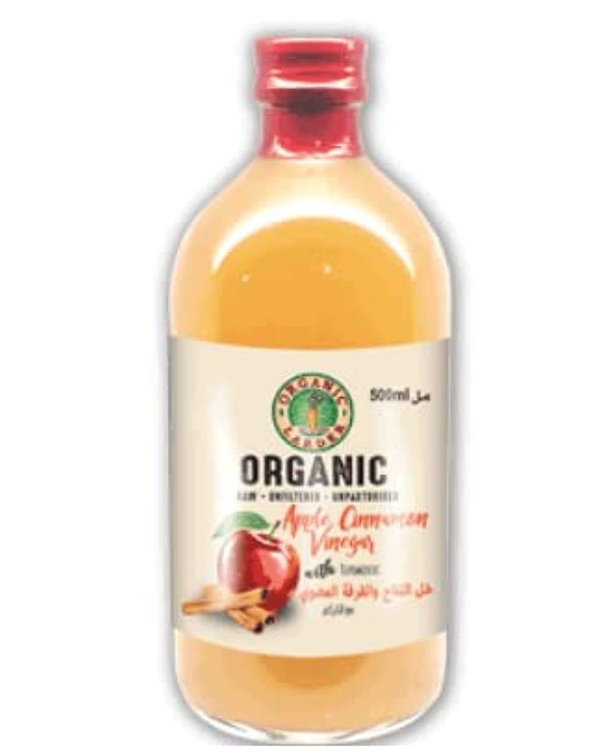 ORGANIC APPLE CINNAMON VINEGAR 500ML