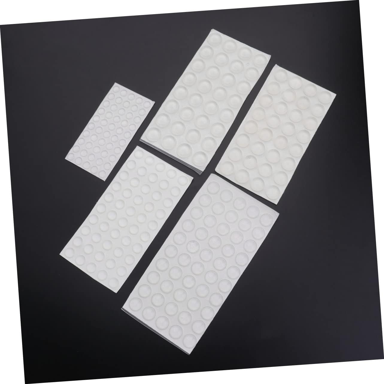 214pcs Self Adhesive Silicone Collision Particles for Cabinet Door Bumper Protectors